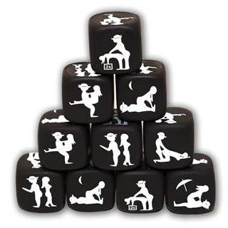 Black Die Postures - 8412345045493 - Teknashop Ltd