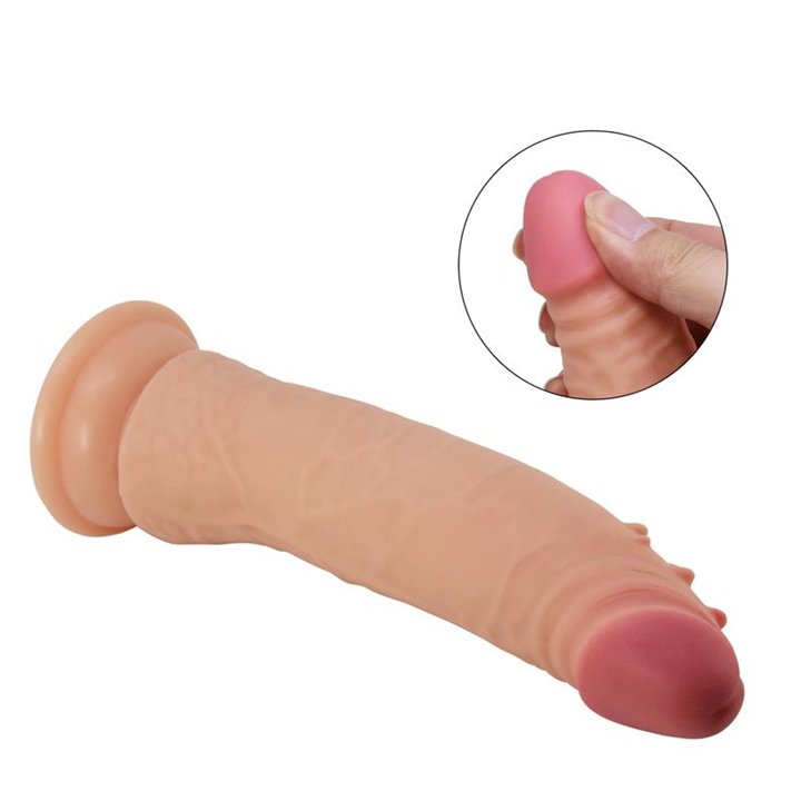 Kable Sliding Skin Realistic Dildo 8.3 - 21 cm - BW-007006NRG - Teknashop Ltd