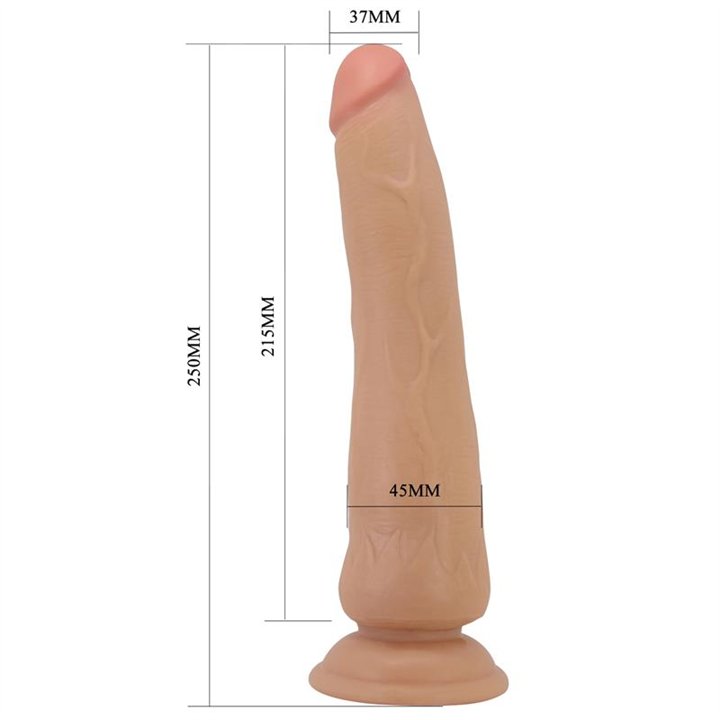 Sliding Skin Realistic Dildo 25 cm - BW-008127LP - Teknashop Ltd