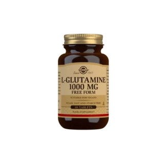 Solgar L-Glutamine 1000 mg Tablets -Pack of 60 - unisex - Teknashop Ltd