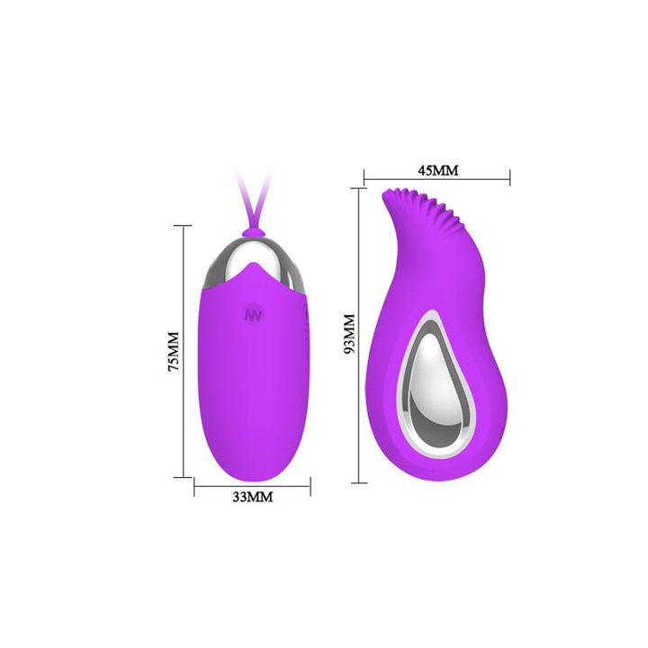 Pretty Love Vibrador a Control Remoto Eden CL40 - BI-014418W - Teknashop Ltd