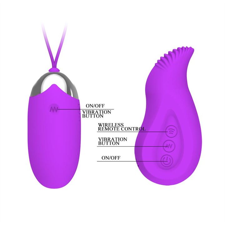 Pretty Love Vibrador a Control Remoto Eden CL40 - BI-014418W - Teknashop Ltd