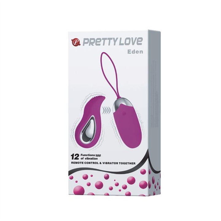 Pretty Love Vibrador a Control Remoto Eden CL40 - BI-014418W - Teknashop Ltd
