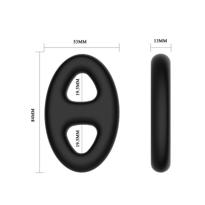 Double Cock Ring - BI-210184 - Teknashop Ltd