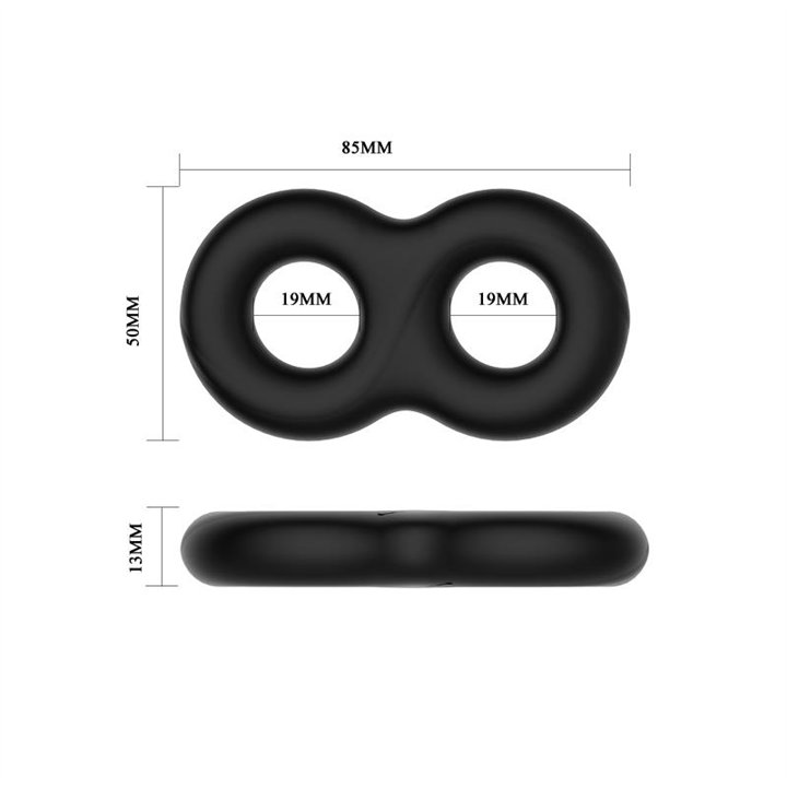 Double Cock Ring - BI-210185 - Teknashop Ltd