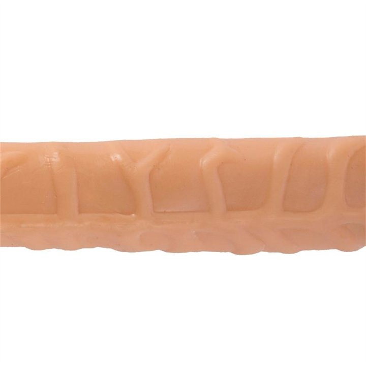 Trent Double Realistic Dildo Flesh 17,3 - 44 cm - MX-962 - Teknashop Ltd