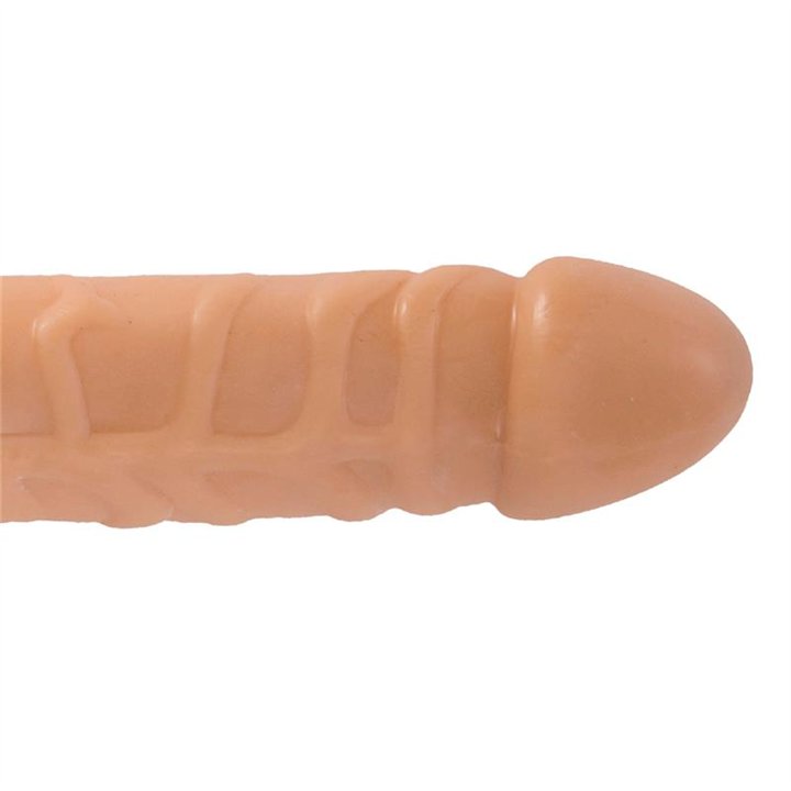 Trent Double Realistic Dildo Flesh 17,3 - 44 cm - MX-962 - Teknashop Ltd