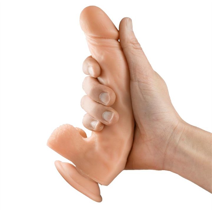 Zane Realistic Dildo with Testicles Flesh 7,6 - 19.5 cm - MX-954 - Teknashop Ltd