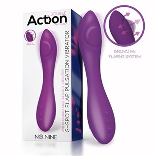 No. Nine G-Spot Vibrator Flap Function Magnetic USB Silicone - AC-225 - Teknashop Ltd