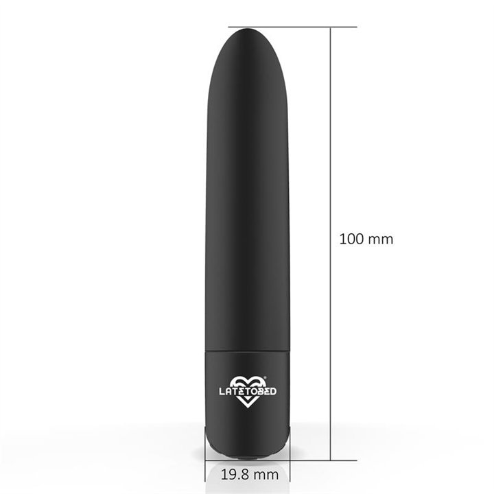 Shoty Vibrating Bullet USB 10 Speeds Powerful Motor Black - LT-685 - Teknashop Ltd
