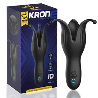 Krone Tip Cup Masturbator for Men Silicone USB - TO-977 - Teknashop Ltd