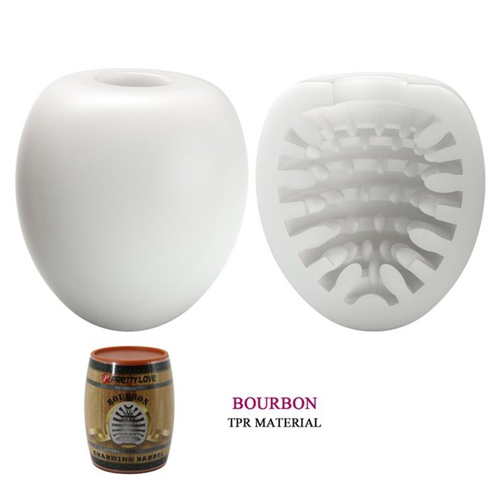 Bourbon Barrel Shaped Male Masturbator - BM-00900T91-2 - Teknashop Ltd