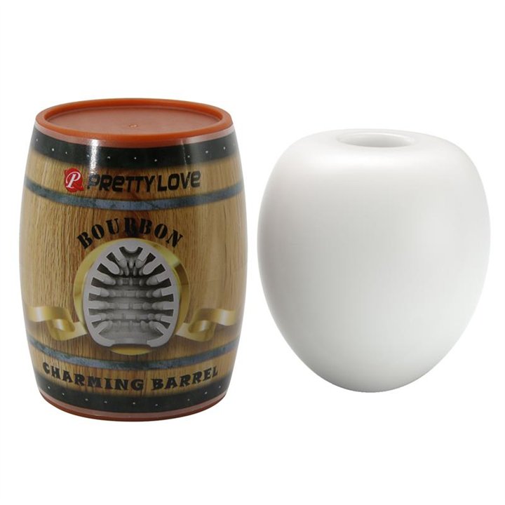 Bourbon Barrel Shaped Male Masturbator - BM-00900T91-2 - Teknashop Ltd