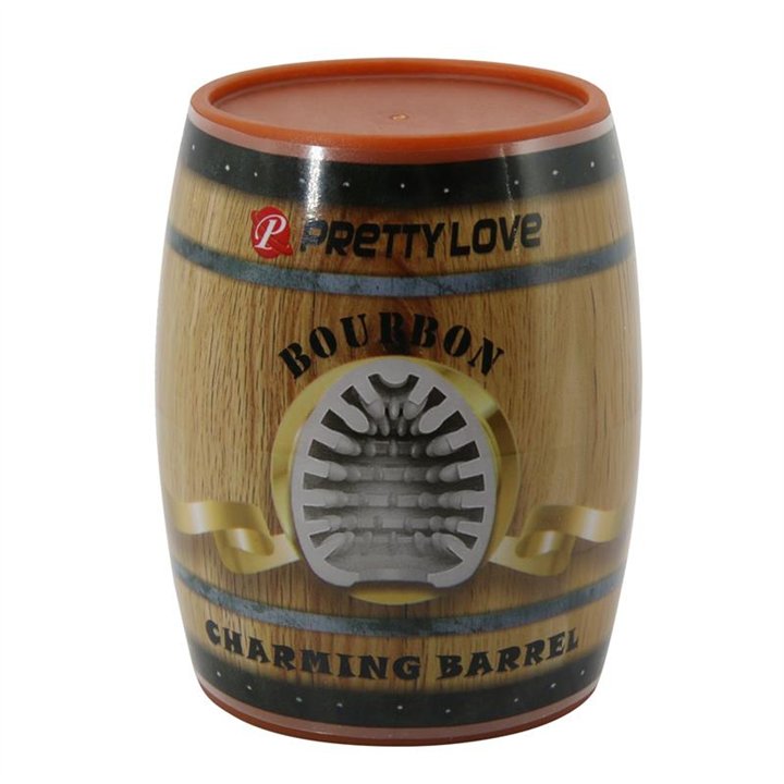 Bourbon Barrel Shaped Male Masturbator - BM-00900T91-2 - Teknashop Ltd