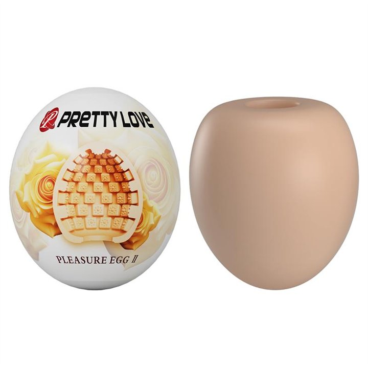 Masturbator Egg Pleasure Egg II Orange - BM-00900T90-1 - Teknashop Ltd