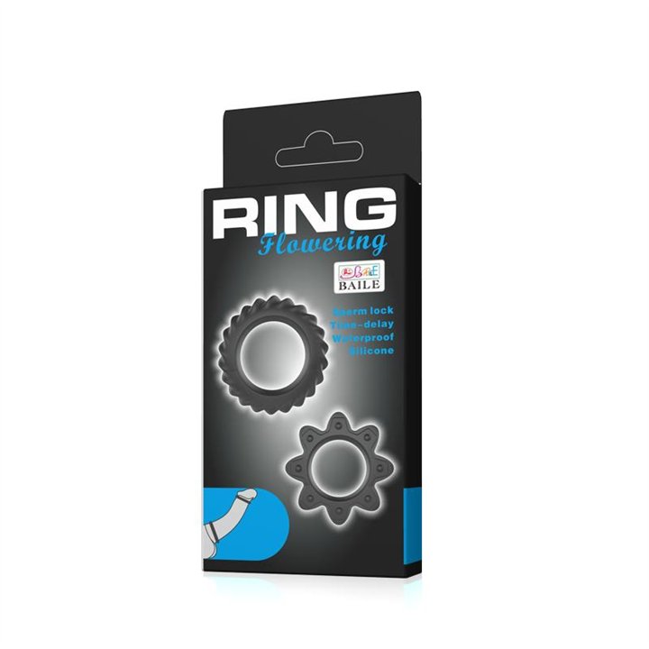 Flowering Set of 2 Cock Ring - BI-210154 - Teknashop Ltd