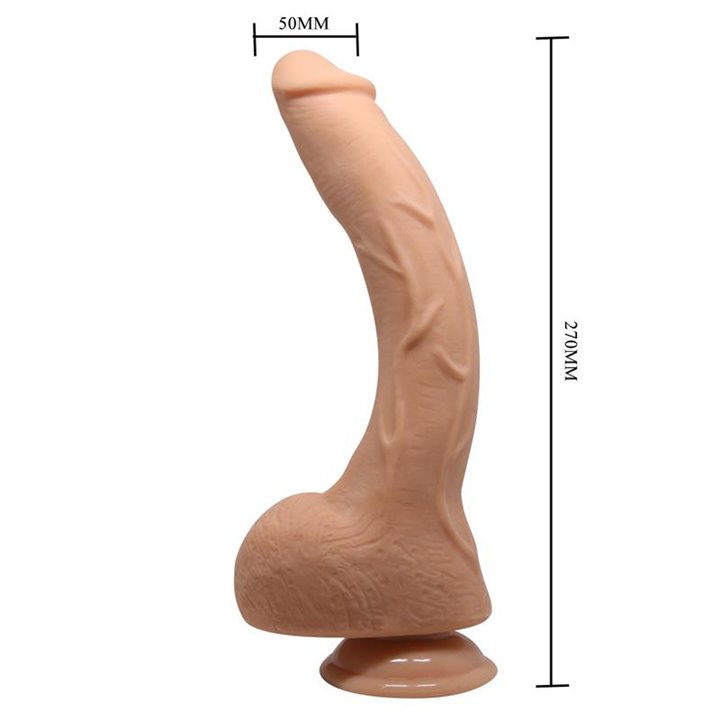 Jack Flexible Realistic Dildo 10.6 - BW-008039NR - Teknashop Ltd