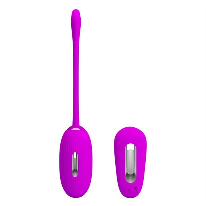 Shock Fun Vibrating Egg with Electro Shock and Remote Control - BI-014609W - Teknashop Ltd