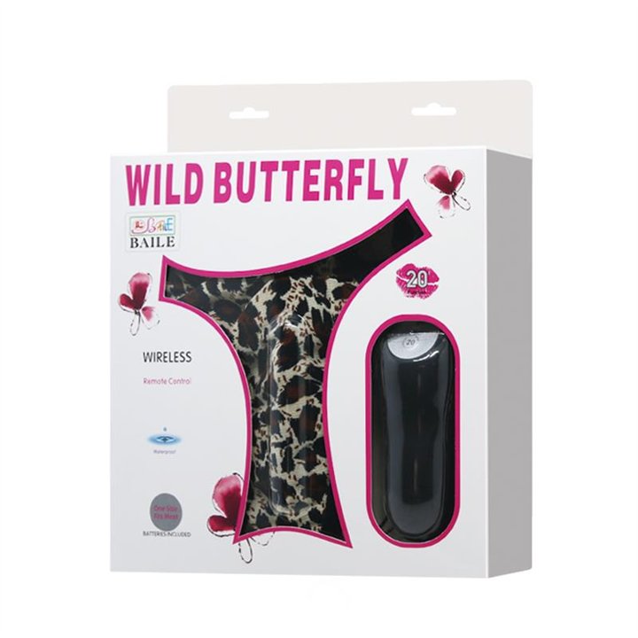 Wild Butterfly Panty Vibrator with Remote Control - BW-012009 - Teknashop Ltd
