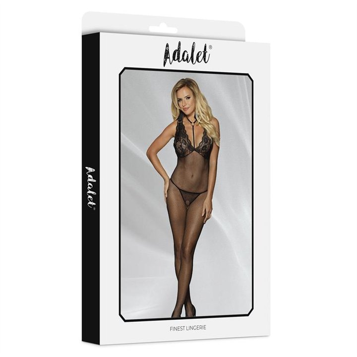 Noelie Bodystocking Floral Lace Breast - A-431 - Teknashop Ltd