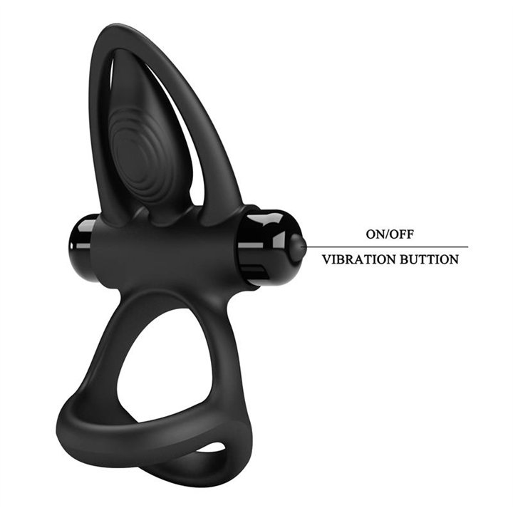 Cock Ring with Vibration - BI-210306-1 - Teknashop Ltd