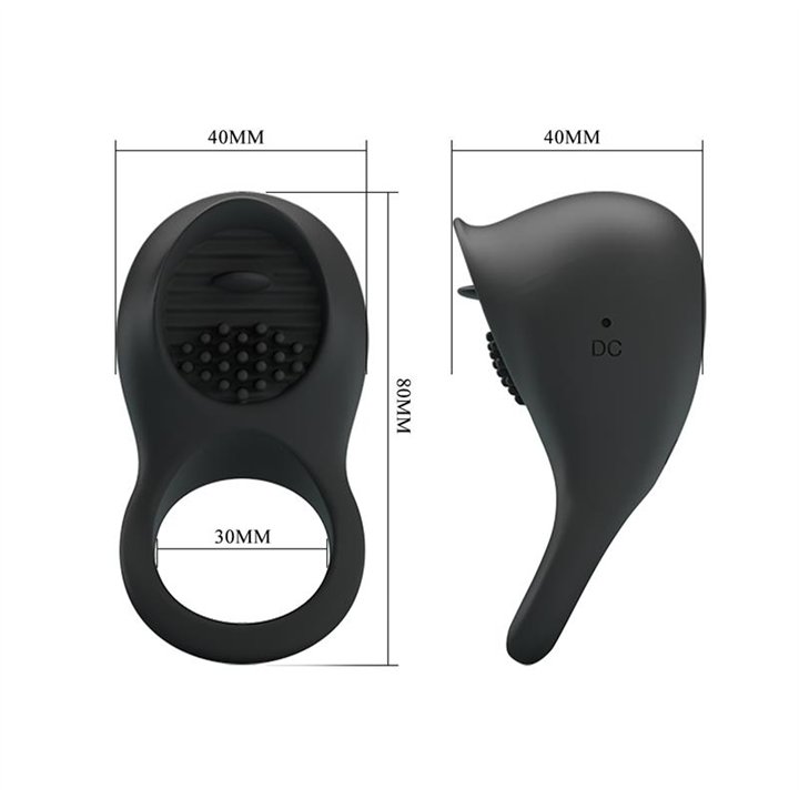 Cock Ring Shaking II with Licking Function - BI-210216 - Teknashop Ltd