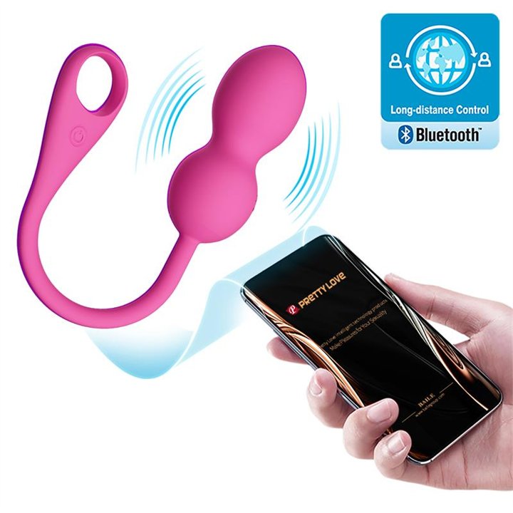 Elvira Vibrating Kegel Balls with APP - BI-210212HP-1 - Teknashop Ltd