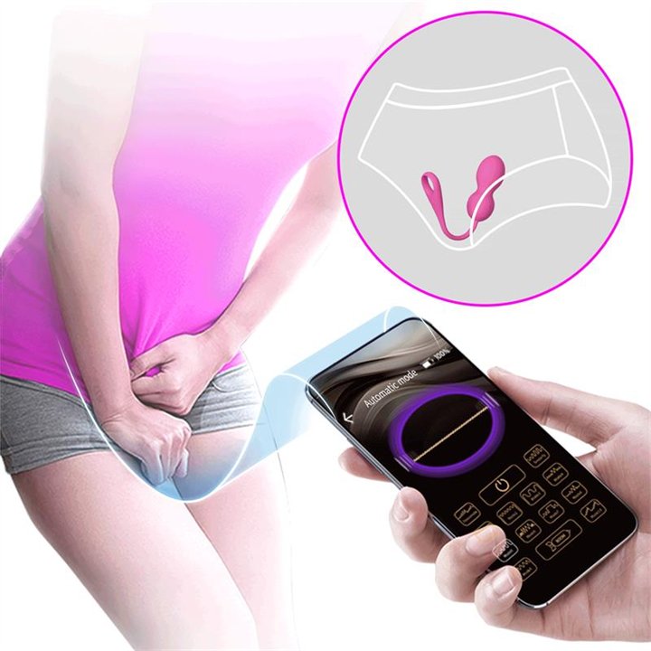 Elvira Vibrating Kegel Balls with APP - BI-210212HP-1 - Teknashop Ltd