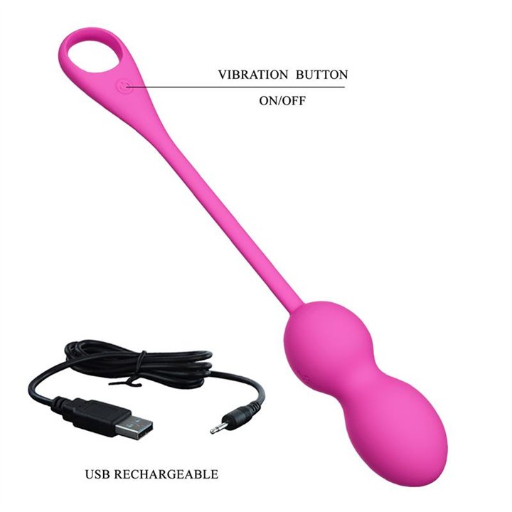 Elvira Vibrating Kegel Balls with APP - BI-210212HP-1 - Teknashop Ltd