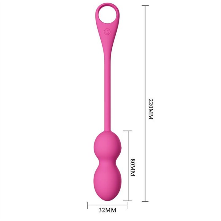 Elvira Vibrating Kegel Balls with APP - BI-210212HP-1 - Teknashop Ltd