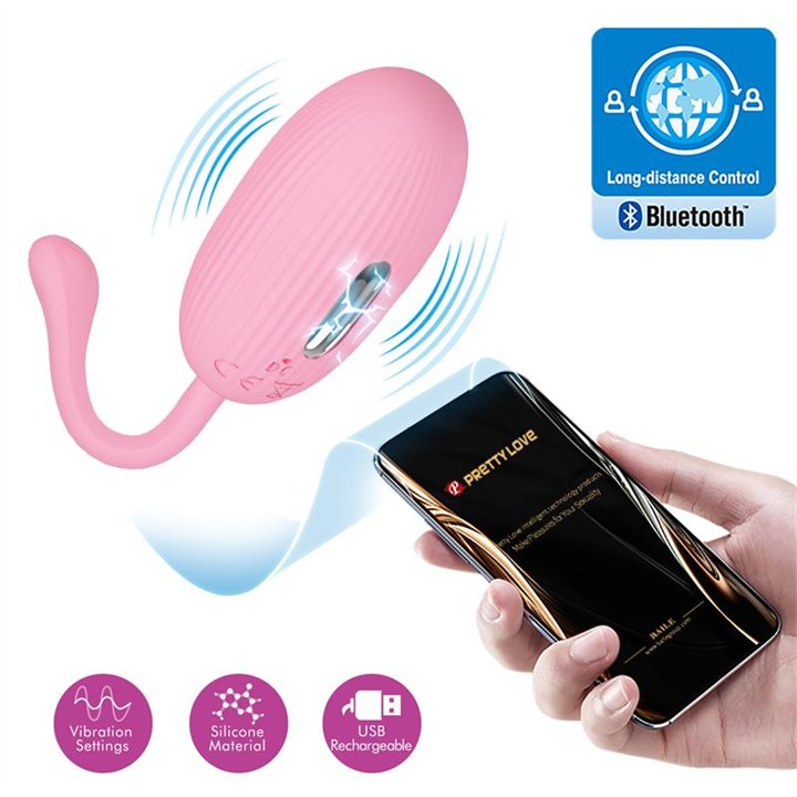 Doreen Vibrating Egg with Electro Shock and APP - BI-014609HP-1 - Teknashop Ltd