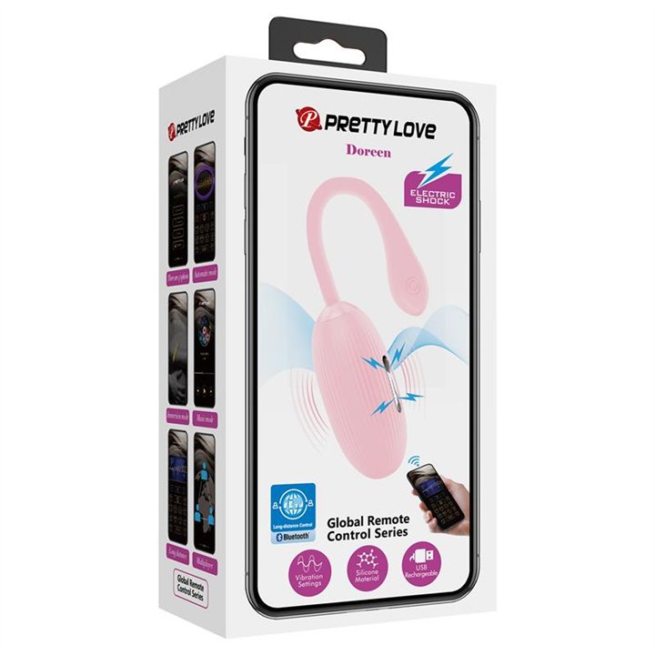 Doreen Vibrating Egg with Electro Shock and APP - BI-014609HP-1 - Teknashop Ltd