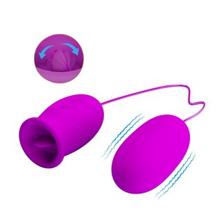 Daisy Vibrating Egg and Licking Stimulator - BI-014749 - Teknashop Ltd