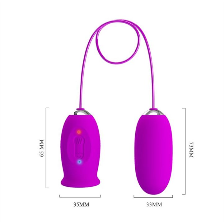Daisy Vibrating Egg and Licking Stimulator - BI-014749 - Teknashop Ltd