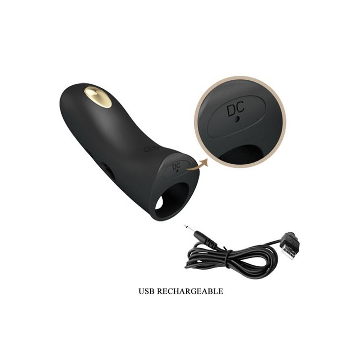 Marico Finger Sleeve with Electrostimulation and Vibration Gold 18k - BI-014755 - Teknashop Ltd