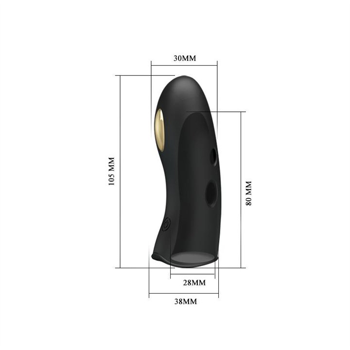 Marico Finger Sleeve with Electrostimulation and Vibration Gold 18k - BI-014755 - Teknashop Ltd