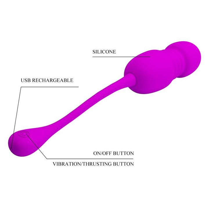 Callie Vibrating and Thursting Egg - BI-014892 - Teknashop Ltd