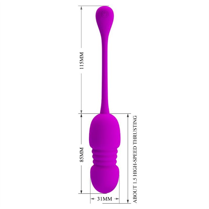 Callie Vibrating and Thursting Egg - BI-014892 - Teknashop Ltd