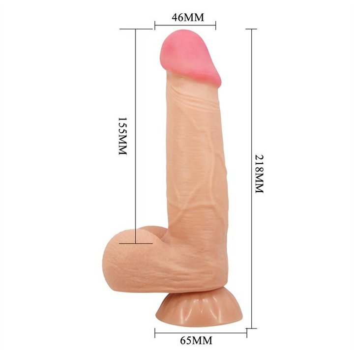 Realistic Vibe Dual Density Sliding Skin - BW-008105ZRG - Teknashop Ltd