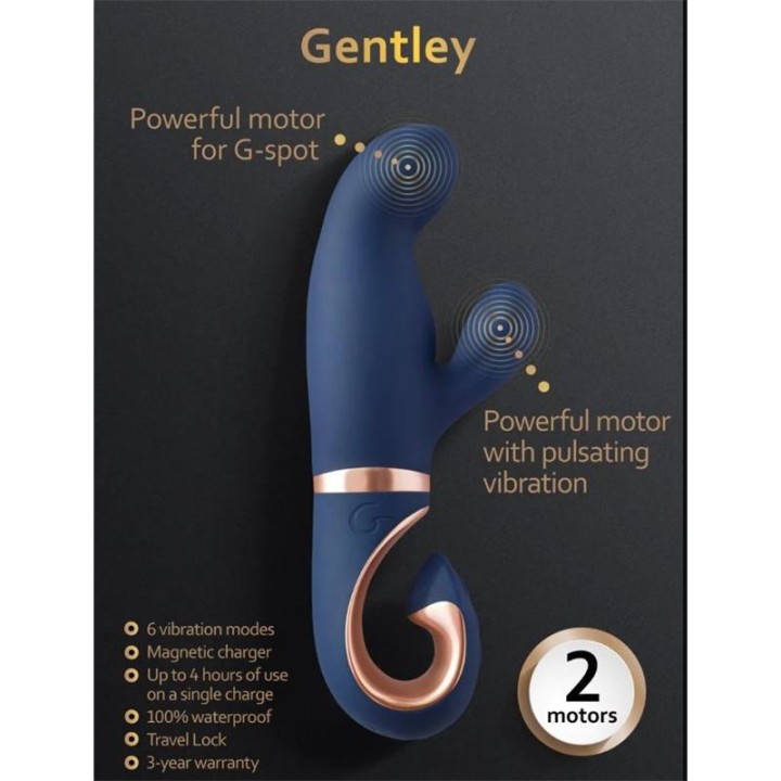 Gentley G-spot Vibe Caribbean Blue - 10653 - Teknashop Ltd