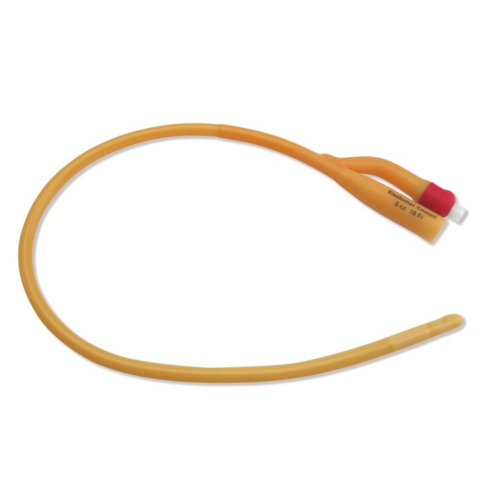 Set, Geomed, Geomed, Sterile, Foley Catheter, Orange, CH22, 10 pcs - Teknashop Ltd