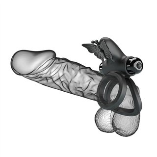 Penis Ring Passionate Ring IX with Vibration - BI-210296 - Teknashop Ltd
