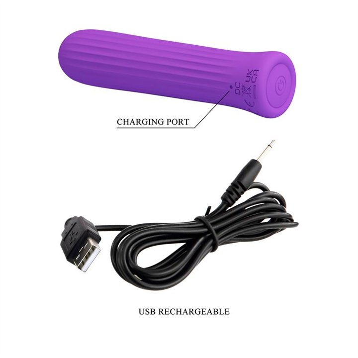 Blanche Stimulating Bullet Purple - BW-500019-2 - Teknashop Ltd