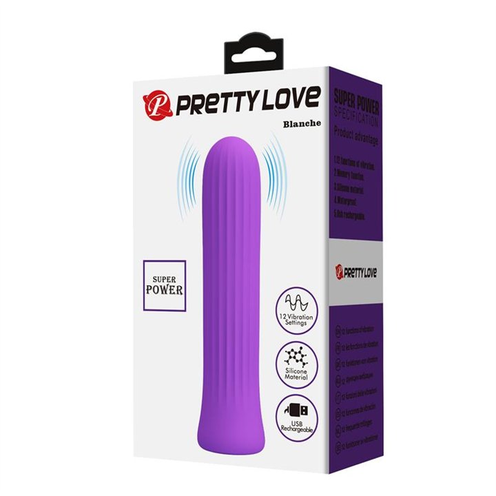 Blanche Stimulating Bullet Purple - BW-500019-2 - Teknashop Ltd