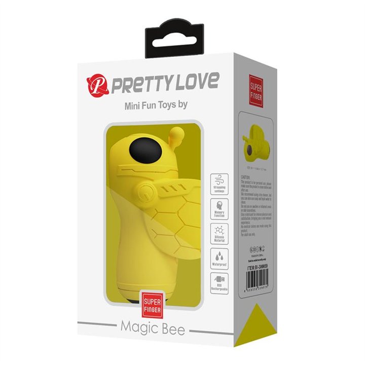 Magic Bee Finger Stimulator with Tappping - BI-300059 - Teknashop Ltd