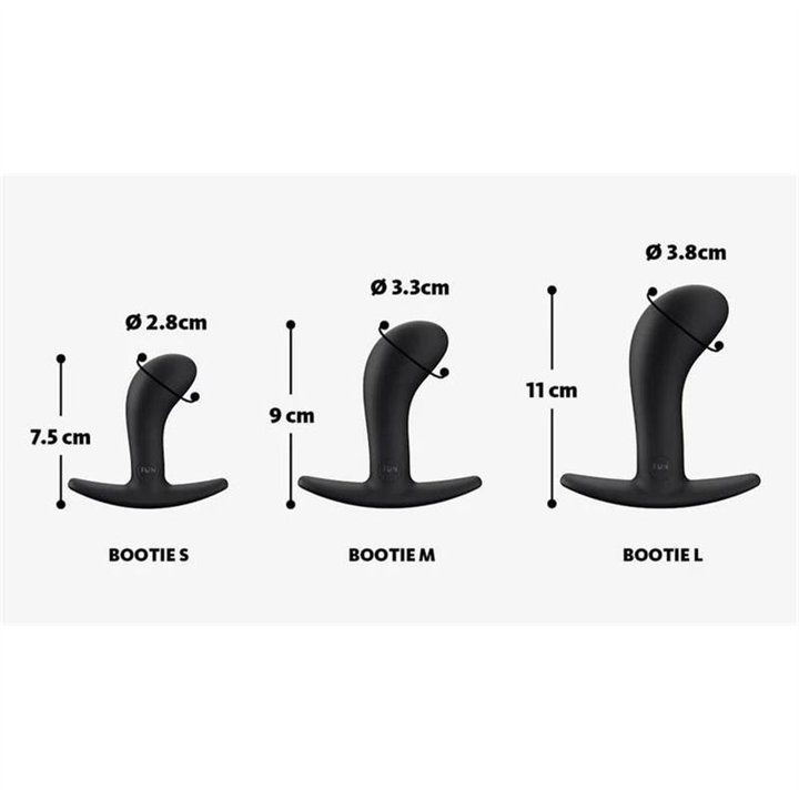 Bootie S Anal Plug Black - FF000954BK01 - Teknashop Ltd