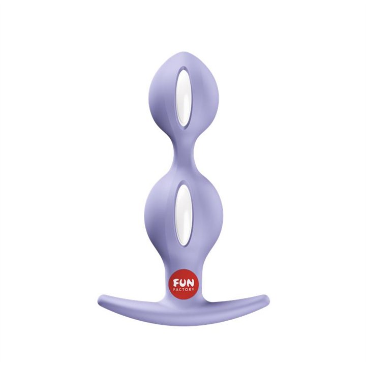 B Balls Duo Anal Plug Purple - FF000946PL01 - Teknashop Ltd