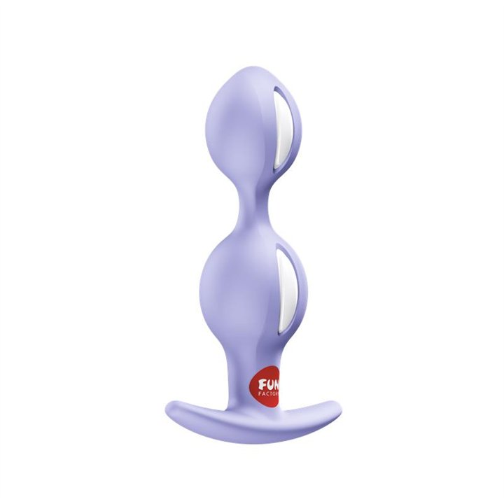 B Balls Duo Anal Plug Purple - FF000946PL01 - Teknashop Ltd