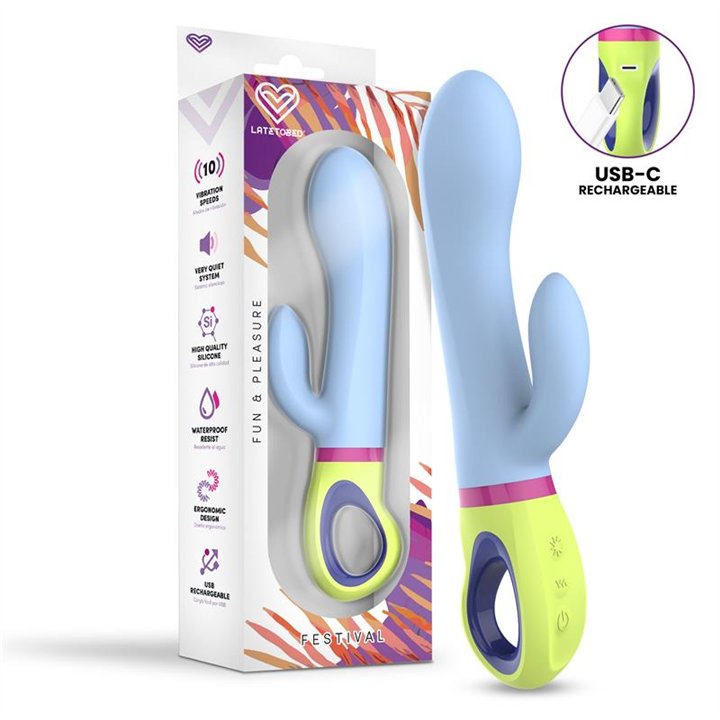 Jolly Stimulator 10 Modes USB-C - LTB-166 - Teknashop Ltd