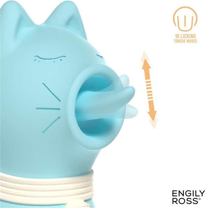Meow Massager with Licking Tongue - ER00165 - Teknashop Ltd